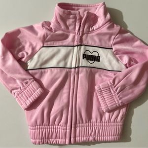 Baby girl, puma jacket size 3/6 months